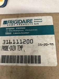 OEM frigidaire oven temperature sensor original part#316111200 #h6f4 - Picture 1 of 1