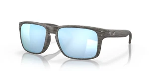 NEW* Oakley HOLBROOK Woodgrain Polarized Deep Water PRIZM H2O Sunglass OO9102-J9 - Picture 1 of 9