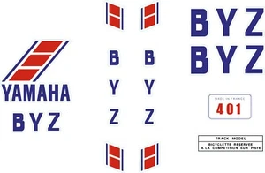 Yamaha BYZ BMX Grafik 401 Decals Sticker Sticker Kit - Bild 1 von 1