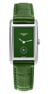 Reloj De Mujer Longines DolceVita Monocromo Verde De Cuero Cuarzo L5.512.4.60.2 - Imagen 1 de 1