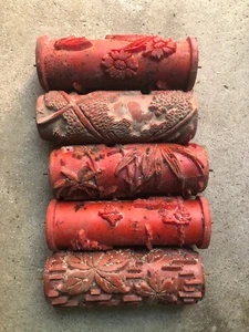 5x Musterwalzen Malerwalzen Strukturwalze 20cm - dreckig, sehr weich (9699) - Bild 1 von 1