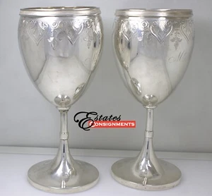 Koehler & Ritter Silver Goblets - Picture 1 of 6