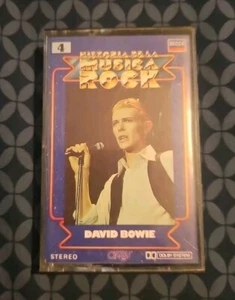 David Bowie "History of Rock 4" Cassette - Picture 1 of 4