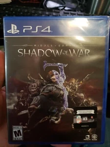 Sealed Middle-Earth: Shadow of War (Sony PlayStation 4, 2017) PS4 Fast Ship - Picture 1 of 1