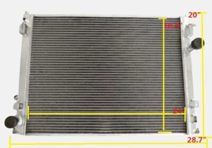 33mm Aluminum Radiator For 2005-2009 Dodge Charger Magnum Chrysler 300 V6 V8 MT - Bild 1 von 8