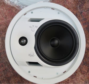 1 Pair of EAW Commercial CIS400 Ceiling Speakers - Two-Way Bass-Reflex, Open Box - Picture 1 of 15