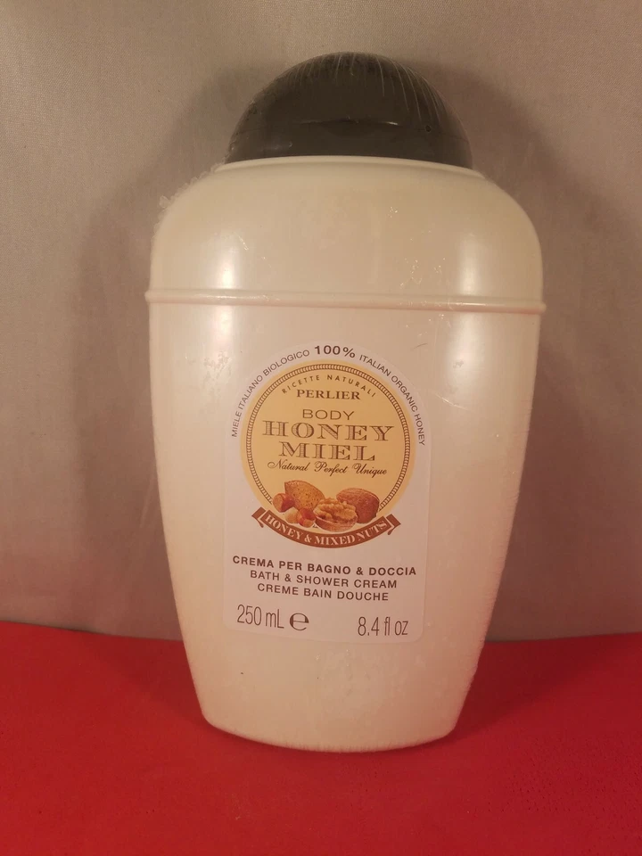 Perlier Body Honey MIEL " Honey And Mixed Nuts 8oz   Bath & Shower Gel - Image 1 of 4