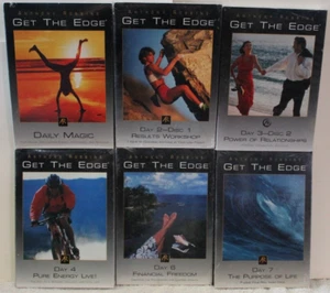 6 NEW Anthony Robbins Get The Edge CD lot Day 2 3 4 6 7 bonus results workshop - Imagen 1 de 8