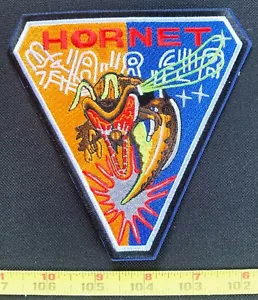 US Military Super Hornet Navy Jacket Iron On Embroidered Patch - Picture 1 of 4