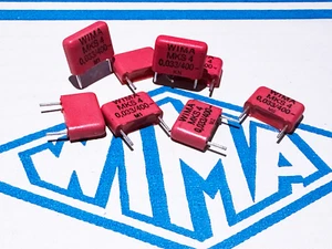 10Pcs MKS4 0,033µF WIMA 0.033uF 33nF 20% 400VDC Film Capacitor PCM:10mm - Picture 1 of 6