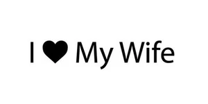 I Love My Wife Decal Sticker Vinyl Graphic Vehicle High Quality Oracal 2327 - Bild 1 von 2