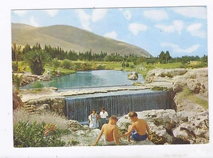 ISRAEL ,GAN HASHLOSHA PARK,SACHNE , ISSUED BY ART PRINT, MIN 60'S - Picture 1 of 2