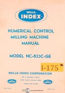 Index NC-823-C-GE, Fräsarbeiten Teile und Verdrahtungshandbuch - Bild 1 von 3