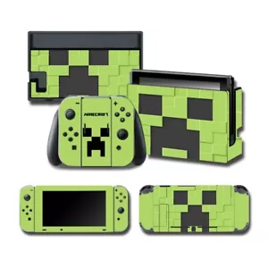 Nintendo Switch Decalcomania Adesivo Pelle Avvolgente Protezione Adesivi Miniera - Foto 1 di 1