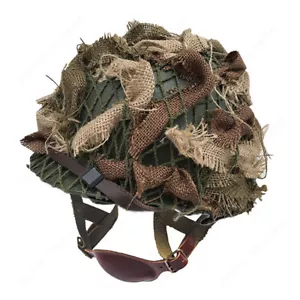 WW2 US M1C HELMET AIRBORNE PARATROOPER ARMY Cos 101 Division 82 Division Helmet - Picture 1 of 4