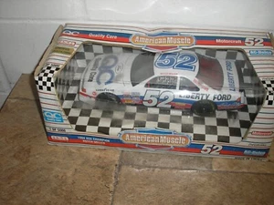 Vintage 1/18 ERTL B Certified NASCAR 52 Butch Miller ASA Quality Care Ford TBird - Picture 1 of 6