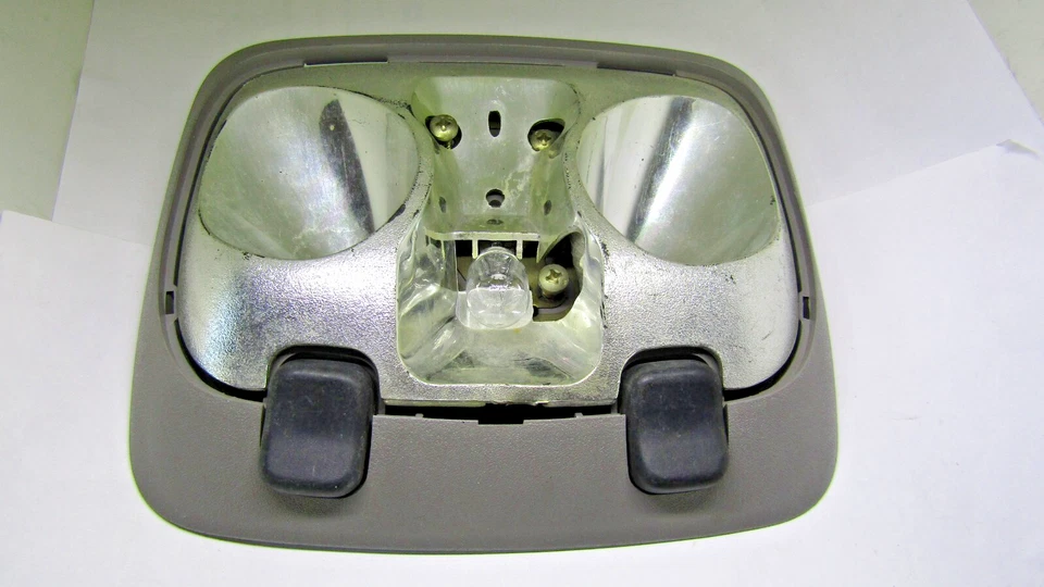 F17B-13776-ADW FORD DOMO MAPA LUZ LÁMPARA NUEVO OEM GRIS MEDIANO GRAFITO Foto 1 de 4
