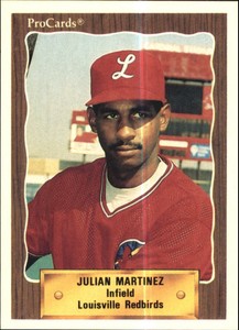 1990 Louisville Red Birds ProCards #410 Julian Martinez