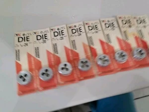 Vermont American Dies 3/16-24 1/4-20 1/4-28 3/8-24 7/16-14 1/2-13 1/2-20 1/4-18 - Picture 1 of 9