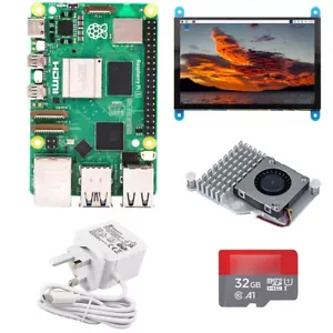 Raspberry Pi 5 2/4/8/16GB Starter Kit - 5'' Touchscreen, 27W PSU, Active Cooler - Picture 1 of 9