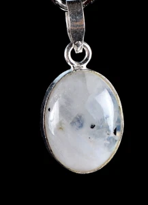 Moonstone sterling silver pendant  achieve inner growth and strength #6669 - Picture 1 of 3