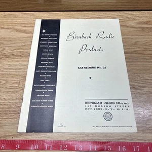 Birnbach Radio Produkte Katalog 25 Vintage Selten 1935 - Bild 1 von 11