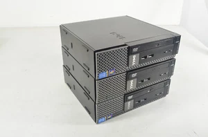 Lot of 3 - Dell Optiplex 9020 Core i5-3470S 2.9GHz 8GB 128GB SSD SFF PC's - Picture 1 of 2