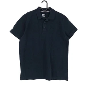 HELLY HANSEN Men Regular Blue Polo Neck T-Shirt Size M - Picture 1 of 7