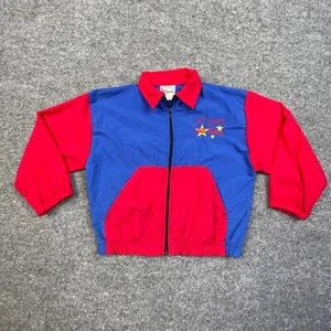 Jeff Gordon All Star Youth Windbreaker Size 5/6 Full Zip Blue Chase Authentics - Picture 1 of 11