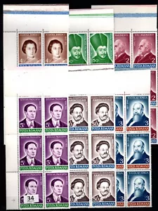 LG 6X ROMANIA 1990 - MNH - FAMOUS PEOPLE - Imagen 1 de 1