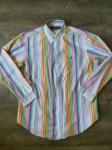 Ralph Lauren klassische Passform Größe Large 90er Stil Knopfshirt  - Bild 1 von 6