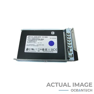 Micron 5300 MAX MTFDDAK3T8TDT 3,84TB 2,5" 6Gbp/s SATA SSD Grade B mit Tray - Bild 1 von 4