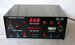 PRL) RIGENERATORE CINESCOPI K-1 TUBO RAGGI CATODICI TV RADAR MONITOR GIORGI RCA - Bild 1 von 15