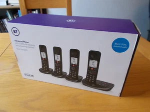 BT Advanced Quad Digital Cordless Call Blocker Answering Machine VGC - Zdjęcie 1 z 6