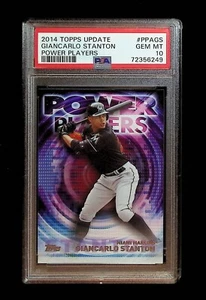 2014 actualización Giancarlo Stanton Topps #PPA-GS reproductores eléctricos PSA 10 - Imagen 1 de 2