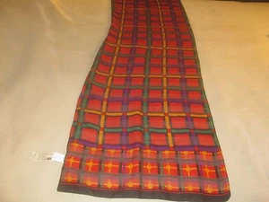 NWT The Limited Women's Red geometric Sheer Scarf 62"x 17" ~ 2013 - Picture 1 of 9