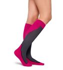 JOBST Women's Sport Compression Socks, Pink 15-20mmHg 