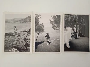 3 x 1936 Fund Vintage alte Fotos Schnappschüsse junges Mädchen Koranna Südafrika (?) - Bild 1 von 6