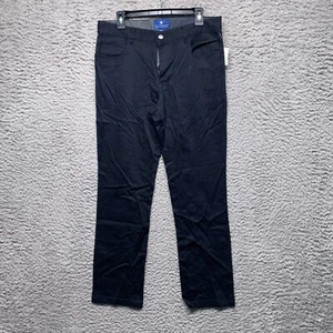 Ryan Seacrest Pantalone Uomo Chino Texturizzato Nero Tinta Unita 32 30 Dritto - Foto 1 di 7