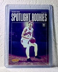 Tarjeta de baloncesto Gradey Dick 2023-24 Panini #13 NBA Spotlight Rookies 1/209 - Imagen 1 de 2