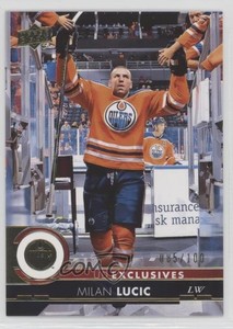 2017-18 Upper Deck Exclusives /100 Milan Lucic #325