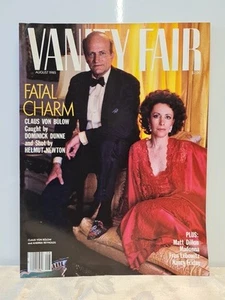 Vanity Fair Magazine August 1985 Claus Von Bulow Vintage - Picture 1 of 7
