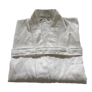 1Concier The Ritz-Carlton Cotton Waffle Knit Bath Robe White One Size - NWOT - Picture 1 of 11