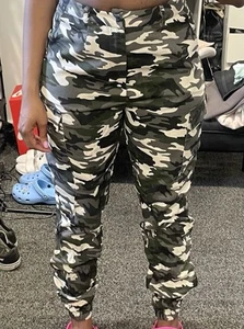 Camo Cargo Trousers - Picture 1 of 2