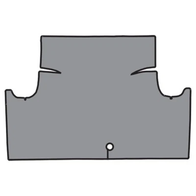 Trunk Mat for 1964-1965 Ford Falcon Die Cut Fleece Complete 1Pc - Image 1 of 4