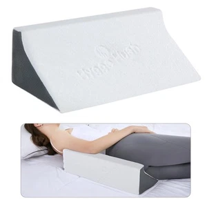 Touchutopia Wedge Pillow for Sleeping Side Sleeper Body Back Positioners for ... - Picture 1 of 6