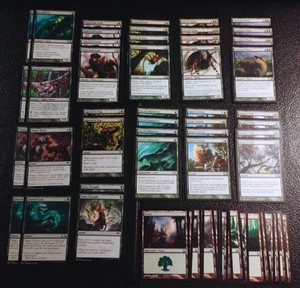Mono Green SPIDER DECK ~ 60 Card ~ Magic: The Gathering ~ Ready to Play! Mtg - Picture 1 of 1