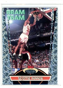 1992-93 Topps Stadium Club Scottie Pippen Beam Team Insert (CH) - Picture 1 of 1