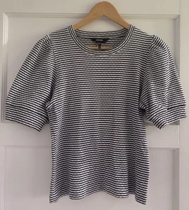 ME AND EM - Women’s Striped Knit Top / Blouse Size 14 - Picture 1 of 17