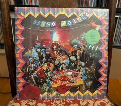 Oingo Boingo - Dead Man's Party, Green & Yellow Swirl Vinyl LP, Rubellan 2023 NM - Image 1 of 3